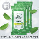 お得な3袋セット★アリウル オールグリーン デイリー フェミニン ワイプス Ariul All Green Daily Feminine Wipes デリケートゾーン用 ウェット ティッシュ シート 弱酸性 低刺激 韓国コスメ 拭き取り おりもの におい