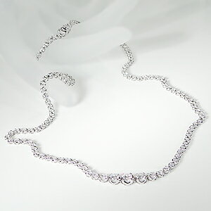 pt850【3.0ct】全周 ダイヤモンド テニスネックレス【送料無料】【品質保証書】豪華3カラット グラデーション ネックレス 3カラット プラチナ 可愛い 新作 人気 おしゃれ ギフト クリスマスプレゼント 贈り物 記念 プラチナ ゴージャス SIクラス【RCP】【楽ギフ_包装】