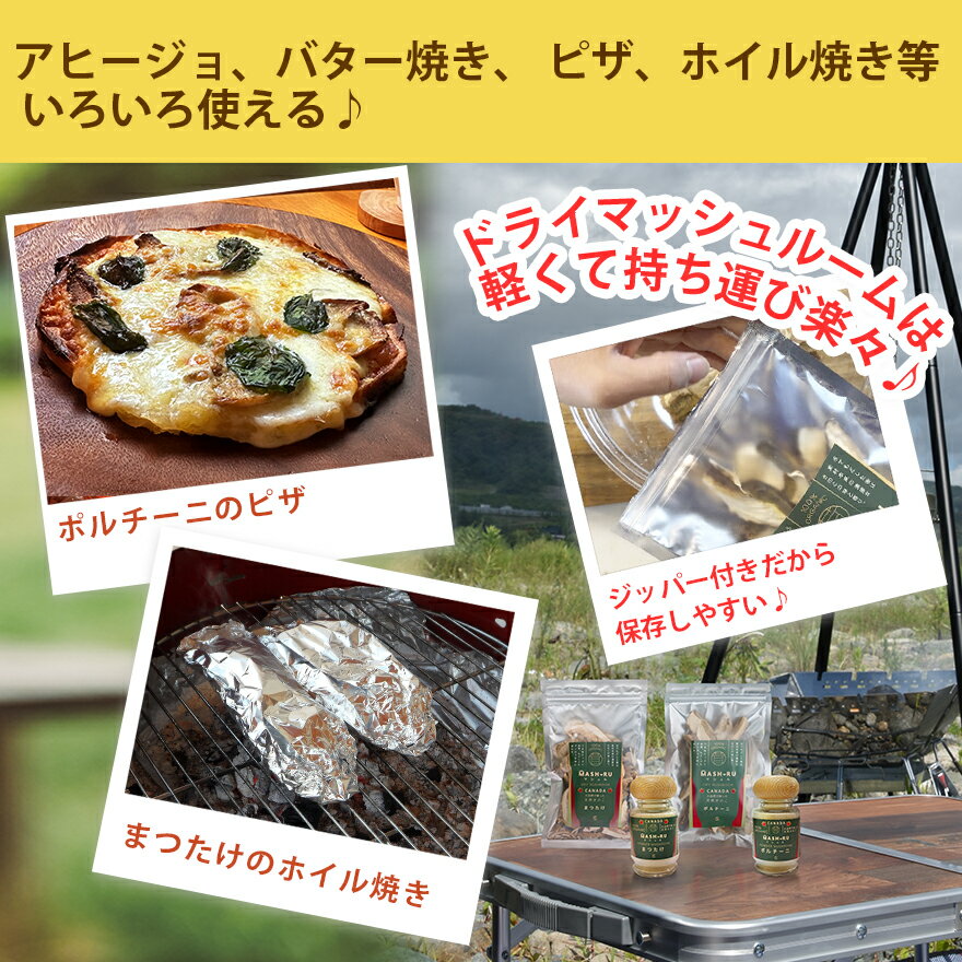 【あす楽対応 送料無料】まつたけ セット 干しきのこ パウダー 天然100% オーガニック食品 20g カナダ産 乾燥 きのこ 茸 ドライマッシュルーム MASHURU (マシュル) 3