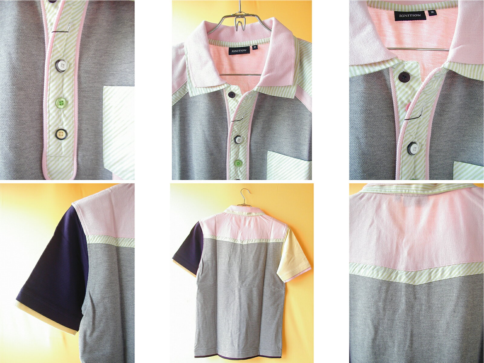 ��smart�Ǻܡ� ��SALE!!�ۡ�����̵����Ź��ô��IGNITION polo shirts�������˥å���󡡥ݥ������