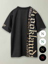 【Norton】スクエアジャガード VネックTシャツ ｜ ティーシャツ 半袖 通販 メンズ レディース ユニセックス 春 春服 夏 夏服 オールシーズン 白 ホワイト 黒 ブラック ゴールド レッド 赤 M L XL LL 2L 大きめ 人気 ノートン バイカー 流儀圧搾 METHOD