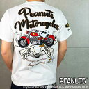 yFLAGSTAFF~PEANUTSzSNOOPY Motorcycle Tee b TVc eB[Vc  ʔ  ĕ Y jZbNX  zCg  ubN M L XL LL 2L XXL 3L 傫TCY lC uh sNpT[ V METHOD