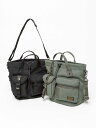 【AVIREX】“EAGLE”2WAY MINI TOTE BAG AVX3530 ∴| 鞄 かばん エコバッグ 通販 オールシーズン メンズ レディース 黒 ブラック 緑 カーキ 人気 おすすめ A4 大容量 ミリタリー ブランド アヴィレックス 流儀圧搾 METHOD(4)
