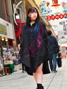 <送料無料>【DAKU】“カラス”総刺繍ロングシャツ | シャツアウター 長袖シャツ 刺繍シャツ 通販 メンズ レディース ユニセックス ロック 秋 秋服 春 ...