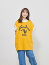 ◆Fashion THE SALE:50%OFF◆【allCaJoule】ノースリーブスウェット| スカイピース テオ ジン youtube ユーチューブ ユー...