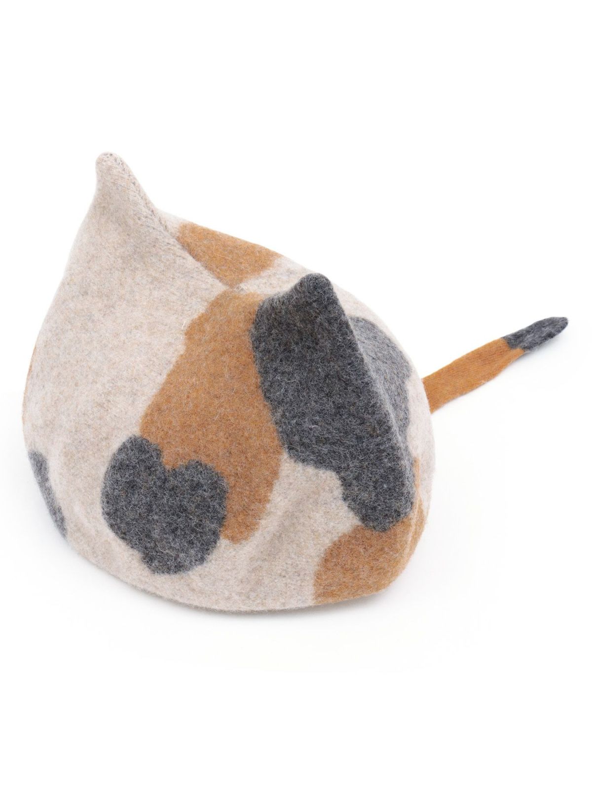 猫ミミベレー帽 ｜ 帽子 ニット帽 ローゲージ キャップ ハット 尻尾 しっぽ和柄 和 日本 通販 メンズ ..