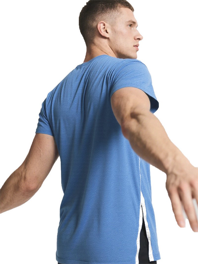 Rakuten - Tシャツ メンズ tシャツ 半袖 肩とウエストサイド Tシャツ トップス ティーシャツ 夏服 メンズファッション 夏 カットソー 無地