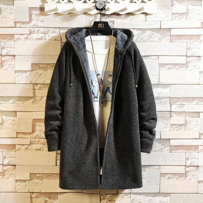 ニットジャケット 裏起毛 メンズ ニットカーディガン アウター ニットパーカー メンズ 厚手 長袖 裏起..