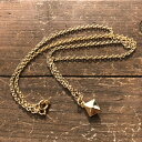 ゴールド 一粒 スタッズ ネックレス 50cmメンズ レディース チェーンネックレス ペンダント アクセサリー ファッション アイテム おしゃれ シンプルネック...