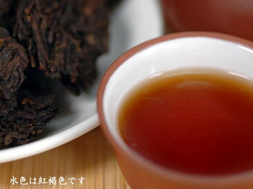 【中国茶：プーアール茶】時知らずの　不知年プーアル茶（50g）十年陳