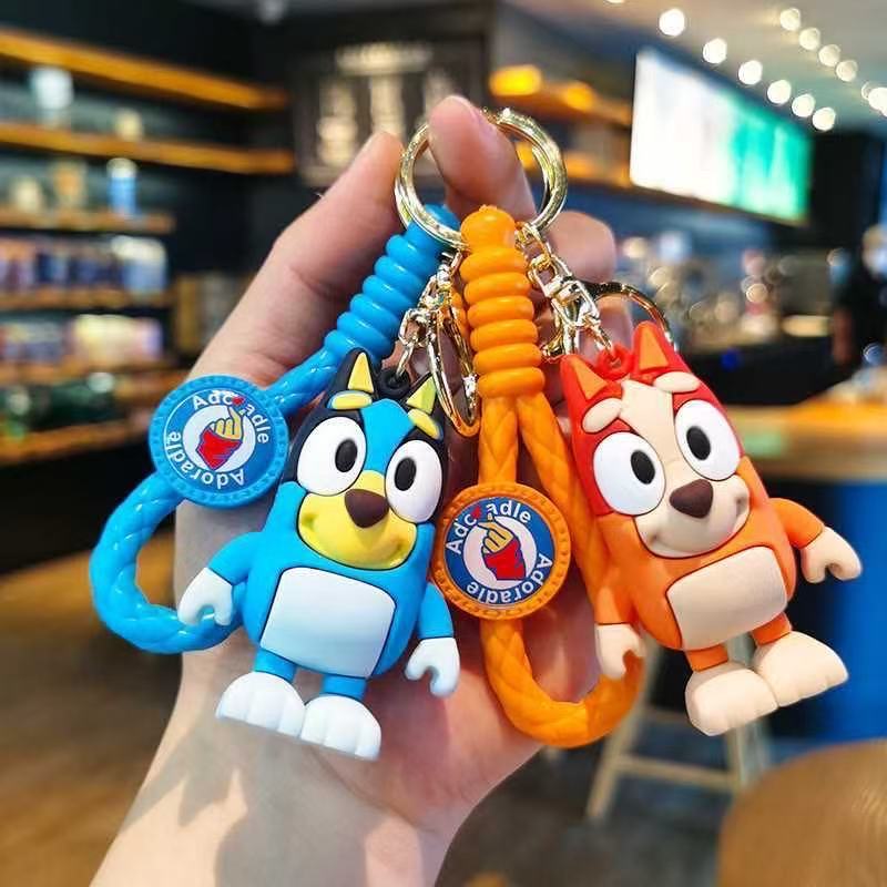 乐天商城 - ブルーイ キーホルダー ストラップ ミニサイズ 軽い 携帯式 子供 大人