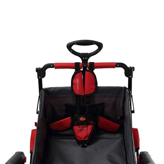 CROTEC WAGON COMPACT クロテックワゴン コンパクト専用 5点式安全ベルト シートベルト キャリーワゴン 子供 子供向け キャンプ コンパクト マット キャンプマット 赤ちゃん ベビーカー 代わり おすすめ 子供2人 大容量 付属品 オプション品 押すハンドル 3