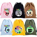 Dandy's World ダンディーの世界 巾着袋 体操着入れ 給食袋 シューズバッグ キッズ 入学祝 通学 子供 男の子 女の子 女子 男子 リュックサック デイパック 通園
