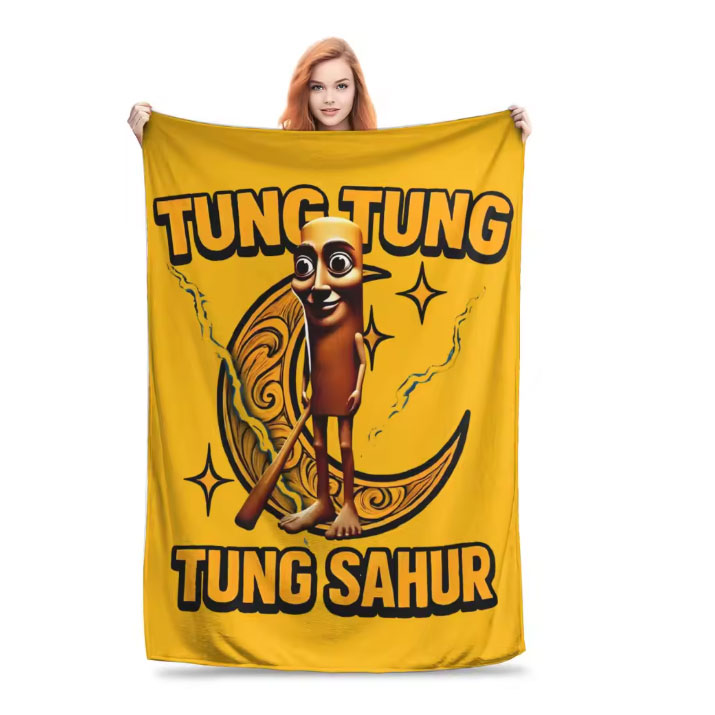 乐天商城 - イタリアンブレインロット ブランケット グッズ プレゼント 誕生日 子供 孫 クリスマス 男の子 女の子 Incredibox Sprunki 冷房対策 旅行 ギフト キャンプ アウトドア