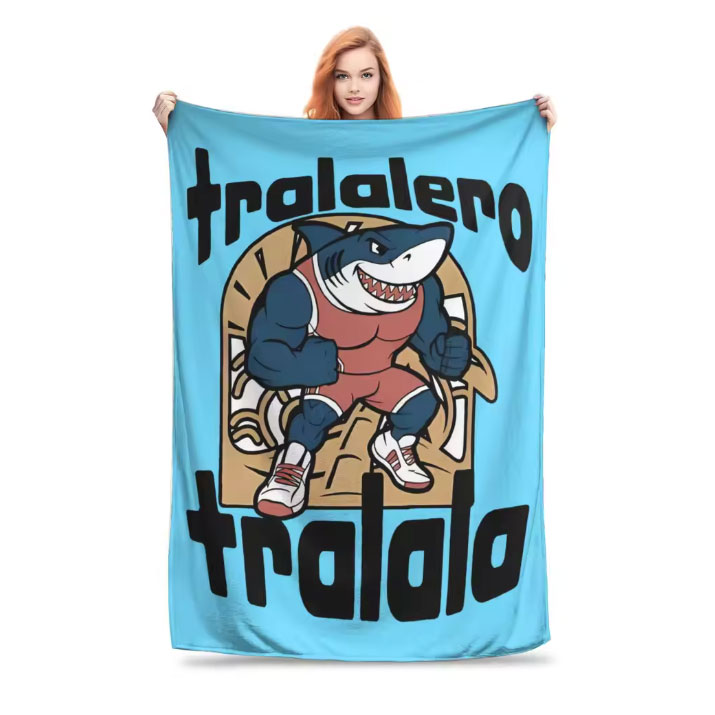 乐天商城 - イタリアンブレインロット ブランケット グッズ プレゼント 誕生日 子供 孫 クリスマス 男の子 女の子 Incredibox Sprunki 冷房対策 旅行 ギフト キャンプ アウトドア