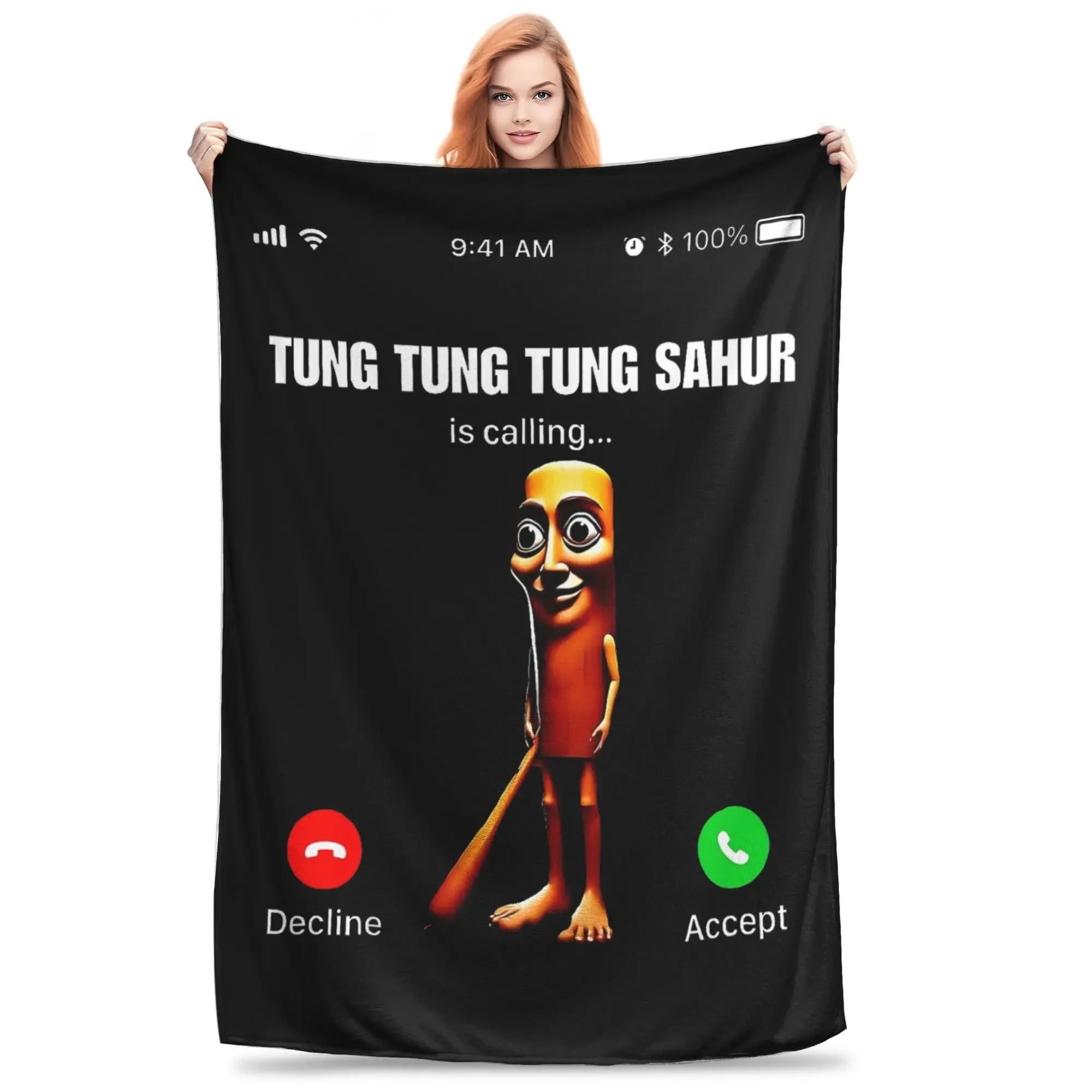 乐天商城 - イタリアンブレインロット トゥントゥントゥンサーフール ブランケット グッズ プレゼント 誕生日 子供 孫 クリスマス 男の子 女の子 Incredibox Sprunki 冷房対策 旅行 ギフト キャンプ アウトドア