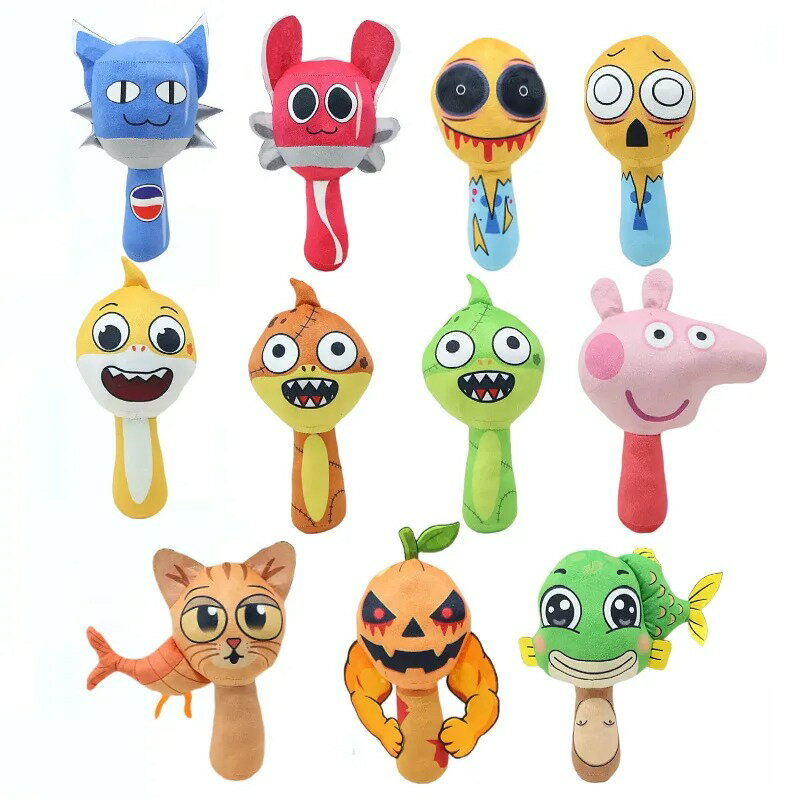 Rakuten - スプランキー Sprunki ぬいぐるみ おもちゃ グッズ プレゼント 誕生日 子供 孫 クリスマス 男の子 女の子 Incredibox Sprunki