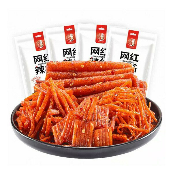 ラーティアオ 70g 4種 中華菓子 ピリ辛スナック菓子 4種食べ比べ SNS 超話題 網紅辣棒・网紅辣塊・网紅辣絲・网紅面筋 4種類