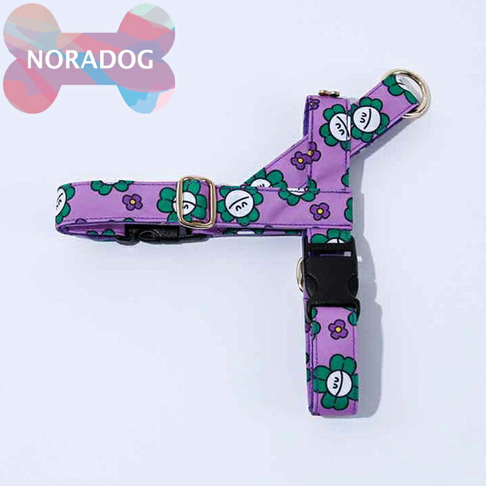 【送料無料】NORADOG ノラドッグ Mr.Clover/Mr.クローバー イージーハーネス (パープルorグリーン) XL〜3XLサイズ 中型犬 ・大型犬 おしゃれ かわいい