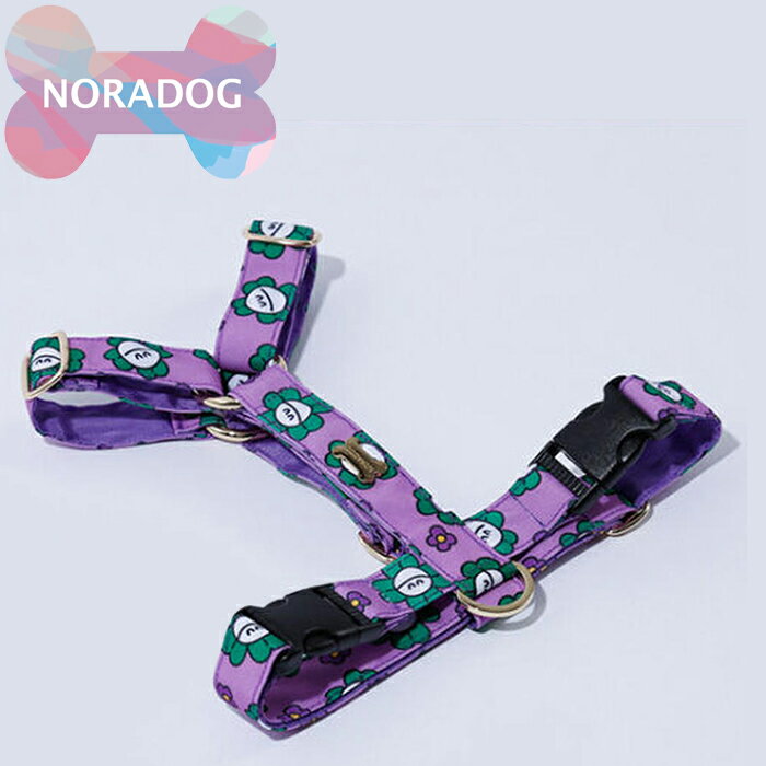 NORADOG ノラドッグ Mr.Clover/Mr.クローバー H(エイチ)ハーネス(パープルorグリーン) XS〜L 胴輪 簡単..