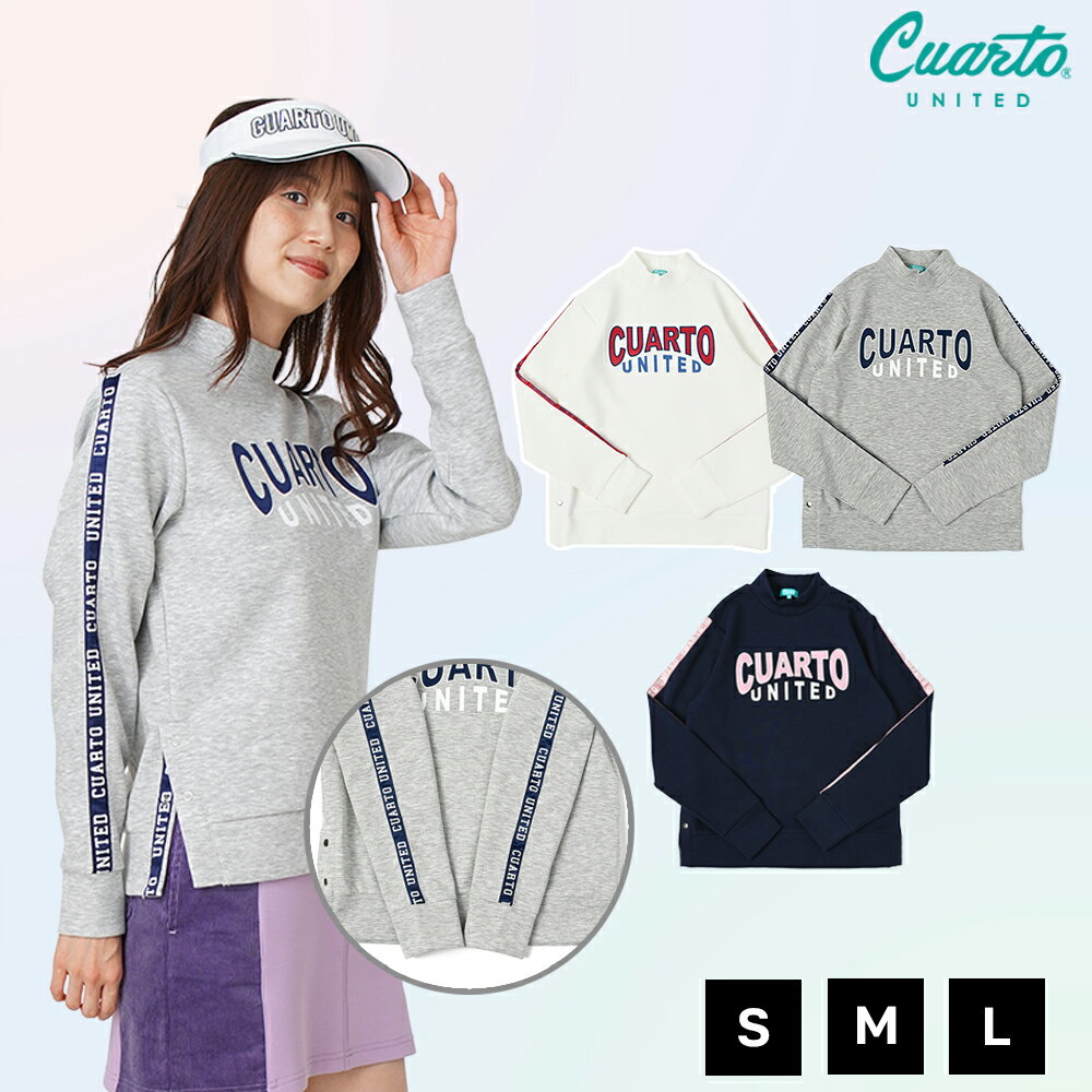 ・メーカー希望小売価格はメーカー商品タグに基づいて掲載しています -------------------------------- サイドのスナップ釦がポイントのトップス。 胸元のロゴワッペンと袖のロゴテープがスポーティーな印象に。 伸縮性のあるカットソー素材でアクティブな動きにも楽々対応します。 【商品詳細】 サイズ S/着丈:60.5cm 身幅:46cm 肩幅:36cm 袖丈:60.5cm 裾幅:46cm M/着丈:62.5cm 身幅:48cm 肩幅:38cm 袖丈:61.5cm 裾幅:48cm L/着丈:64.5cm 身幅:50cm 肩幅:40cm 袖丈:62.5cm 裾幅:50cm 素材 コットン:85％ ポリエステル:10％ ポリウレタン:5％ 生産国 中国 注意事項 当店では他店舗と在庫共有のため「注文確認メール後、欠品によりご注文キャンセル」となる場合がございます。