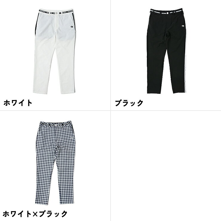 サイドグログランテープサブリナパンツ レディース クアルトユナイテッド ゴルフウェア 24SS