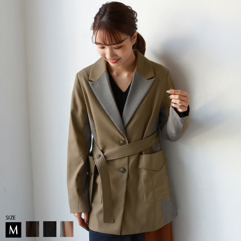 アウター【特別価格】(952-95030)　CYNICAL　チェックデザインジャケットコート
