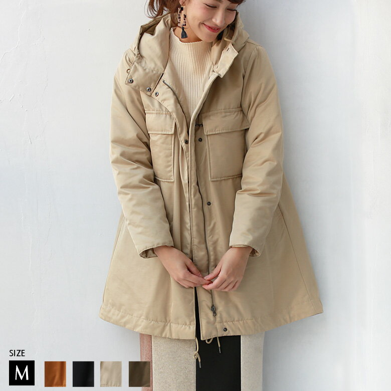 【Special Item_アウター】アウター【特別価格】(852-84547) CLOCHE ミドル丈ダブルポケットダウンのサムネイル