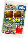 撃退シカ3個入 シカ対策 超強力な激辛臭シート3枚入り 鹿対策グッズ 鹿撃退 シカ忌避剤 シカよけ 送料無料