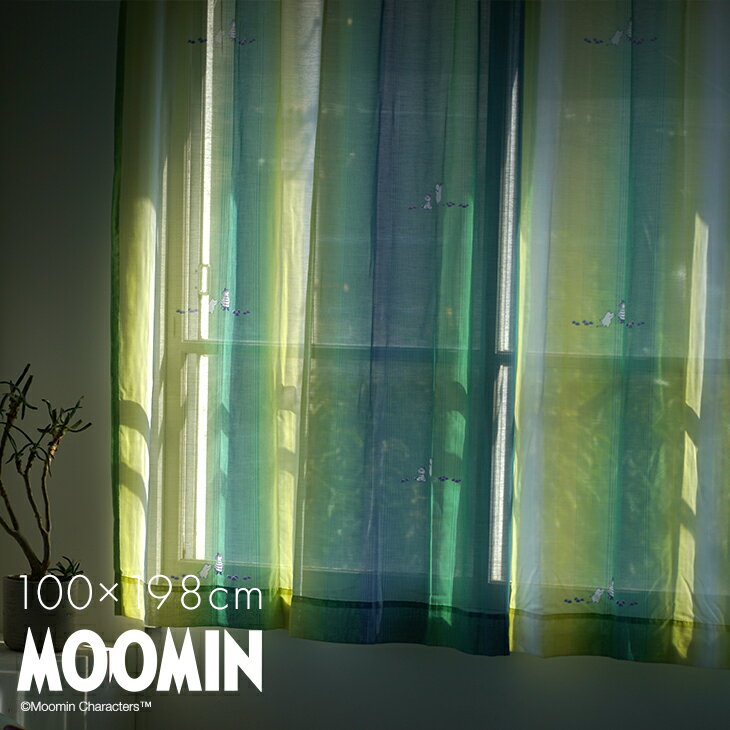 楽天市場】ムーミン（レースカーテン｜カーテン・ブラインド