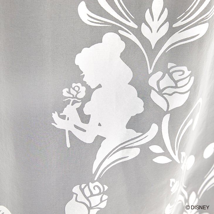 カーテン レース PRINCESS/クラシックビューティーボイル 100×133cm 1枚入Disney10...