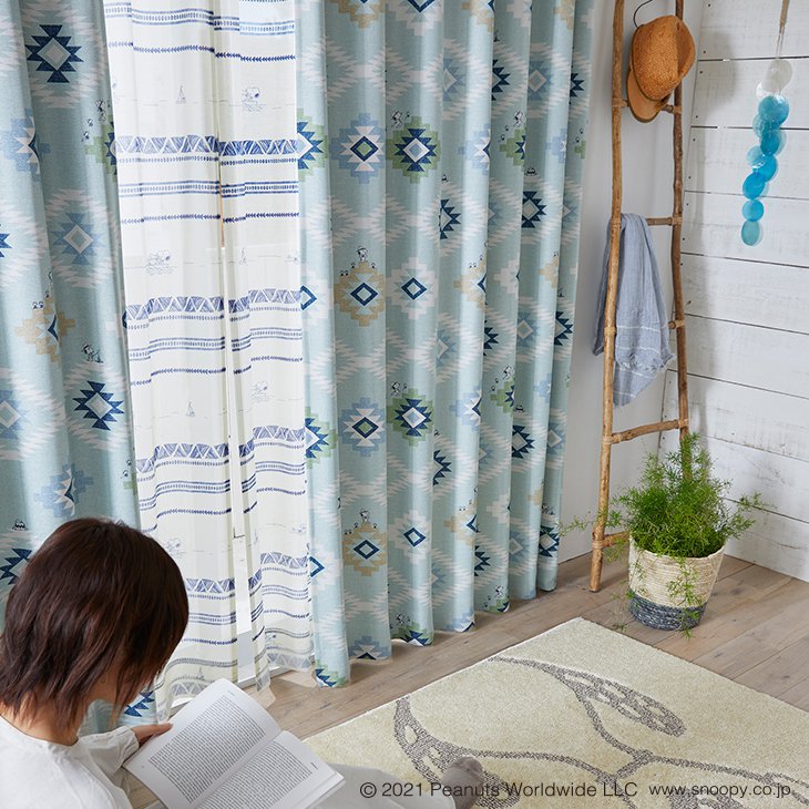 オーダーカーテン 遮光 PEANUTS/Coa...の紹介画像2