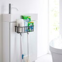 tower タワー フィルムフックトイレ用品収納ラック (ブラック) THYZ23AW■ 山崎実業※メーカー直送品【仕入れ商品のためクーポン対象外】