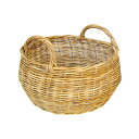 クレエ バスケット アラログ 2ハンドルバスケット S ラタン ブラウン 見せる収納 収納 かご ナチュラル THCR24SS■クレエ※メーカー直送品【仕入れ商...