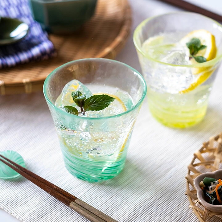 最大10%OFFクーポン グラス おしゃれ プレゼント 津軽びいどろ タンブラー コップ 来客用 かわいい ビール ガラス食器 透明 日本製 アイスコーヒー カフェオレ ギフト 麦茶 手作り ハンドメイド ビアグラス 高級 夏 冷茶 レモンサワー 焼酎 酎ハイ ハイボール 12色のグラス cucina-10008572 キッチン雑貨&インテリア-cucina- サンプル画像2