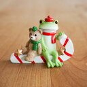 限定5%OFFクーポン コポー カエル クリスマスステッキに乗るカエル Copeau コポー クッチーナ カエル コポー 新作 ダイカイ コポー カエル 人気 ...
