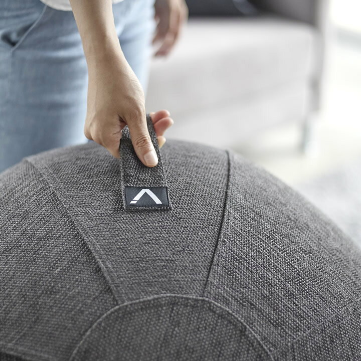 バランスボール 椅子 シーティングボール ルーノ シェニール vivora ヴィヴォラ 【 クッチーナ 】 送料無料 バランスボール 65 おしゃれ スツール 65cm 空気入れ付き テレワーク チェア 在宅勤務 かわいい ストレッチ 運動 山崎実業通販格安セール情報 楽天 通販