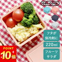 弁当箱 デザートケース 弁当箱 フルーツケース スクエア S ジェルクール GEL-COOL クッチーナ 送料無料 弁当箱 夏用 弁当箱 保冷 保冷 できる 弁当箱