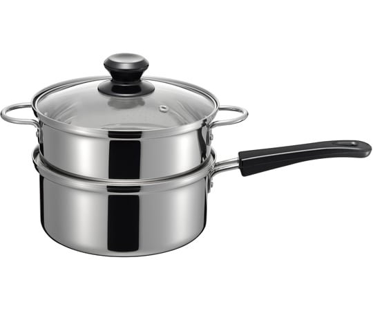 和平フレイズ　烹味屋 IH対応 片手二段蒸し器 18cm　RB-3256