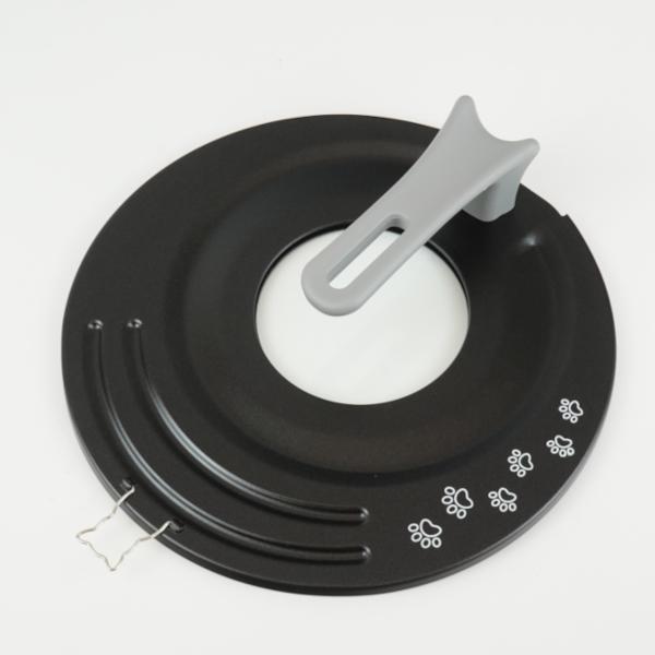 和平フレイズ にゃんこれパンカバー1822cm キッチン用品 調理器具 フタ ふた蓋 自立 ハンドル付 猫グッ..