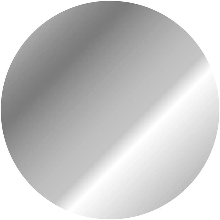 東洋ケース ピタッとミラー 01正円 シルバー MIR2-01 ミラー 鏡 アクリル