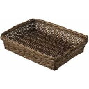 バスケット 収納 トレイ ディスプレイ 柳 4214B w37 d27 h7.5cm(3)