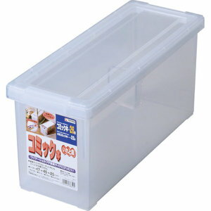 天馬 コミック本 いれと庫 クリア TENMA マンガ 漫画 透明 キッチン収納にも便利 重ねて使える