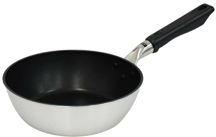 【在庫限り】ウルシヤマ金属工業 爽ディープパン22cm SOU-D22 キッチン用品 調理器具 ガス火専用 フライパン