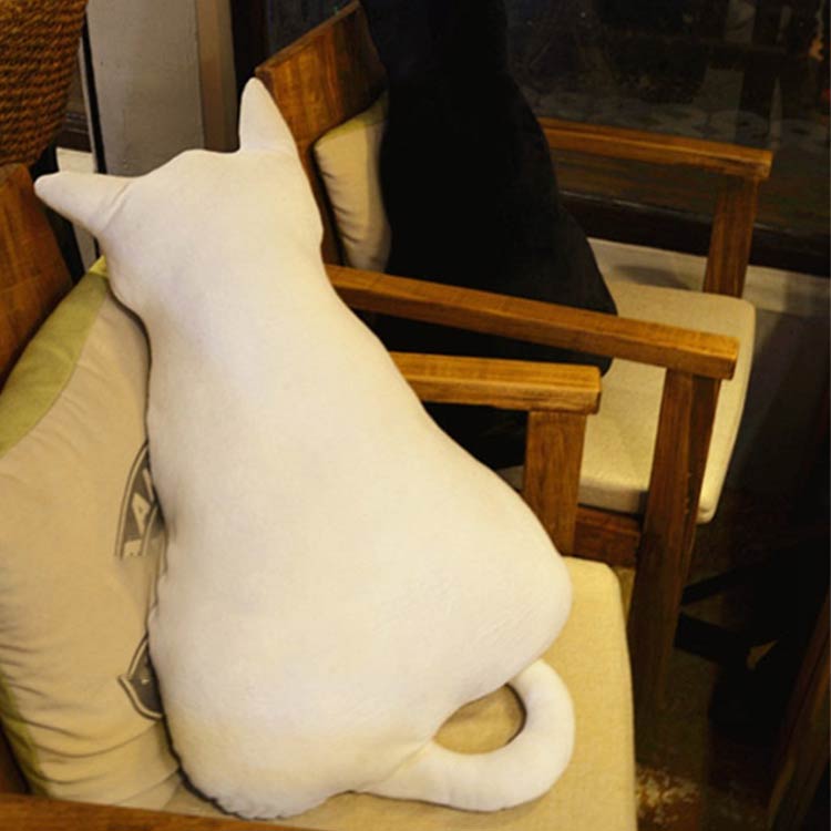 猫 抱き枕 低反発 クッション 添い寝枕 癒される 可愛い ねこ ぬいぐるみ 動物クッション アニマル 多機能 椅子 ソファー 背当て ふわふわ 猫グッズ インテリア クリスマス プレゼント 家庭用 送料無料 2