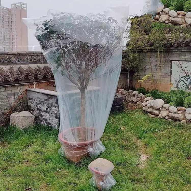 植物保護カバー 6枚組 ビニール 植木カバー 透明 防虫 霜よけカバー 風よけ 被せる...