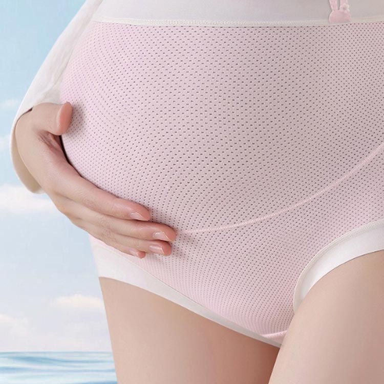 涼しい 妊婦 4枚セット 蒸れない メッシュ マタニティショーツ 深履き 下着 マタニティ 通気性 ショーツ 産後ショーツ マタニティショーツ パンツ 産前ショーツ 2