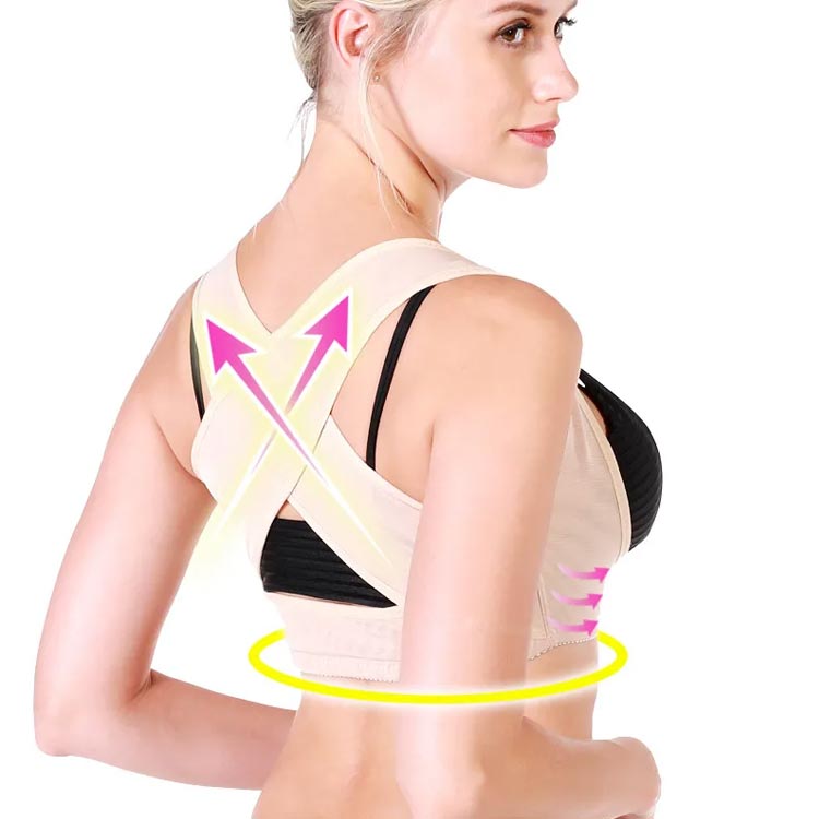 矯正ベルト リフト 女性用 猫背矯正 ベルト ブラ 巻き肩 バスト 解消グッズ アップ 盛れる 猫背サポーター 姿勢矯正 サポーター レディース 背筋 背中 ウェア 矯正 メッシュ 薄い 肩甲骨 凝り 肩凝り こり 肩こり インナー