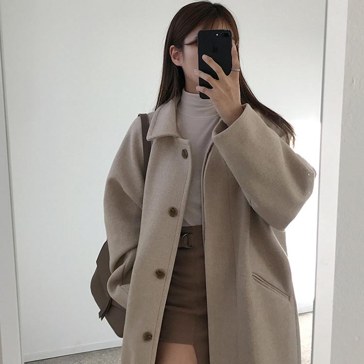 レディース ウールライク 中綿キルティング アウター 防寒 秋 ステンカラーコート 厚手 チェスターコート 暖かい 保温 通学 体型カバー 通勤 ロングコート 上品 きれいめ シンプル 裏地中綿