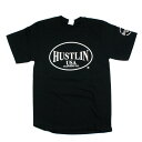 ビリヤード アパレル HUSTLIN ハスリン IGB01 Tシャツ/ブラック